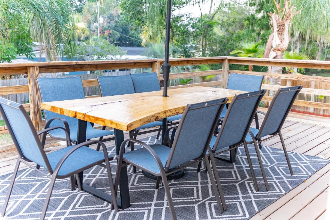 Pool & Hot Tub Home W Game Room! 1 Mile To Beach! Jacksonville Beach Eksteriør bilde